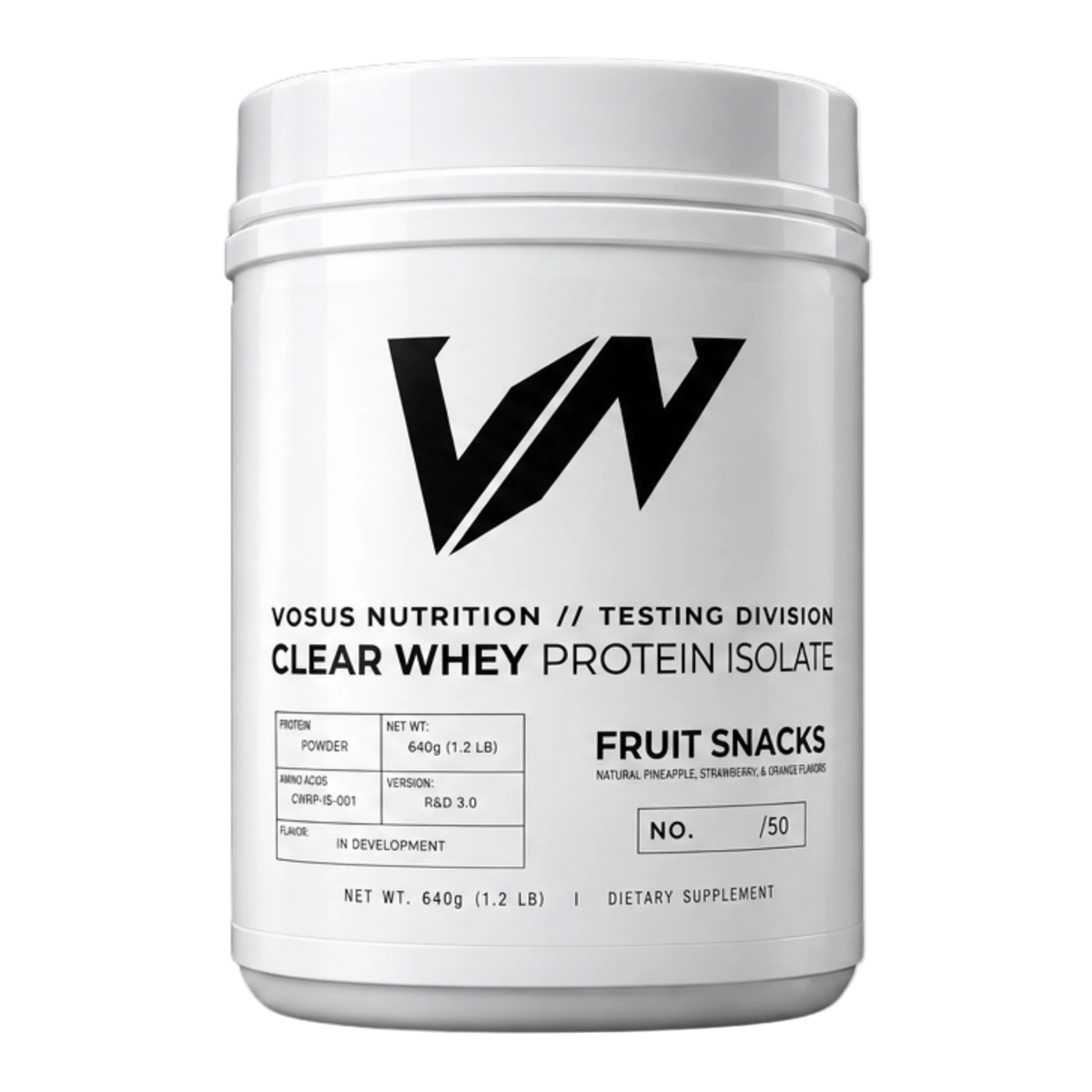 TRIAL SERIES 001: CLEAR WHEY FRUIT SNACKS