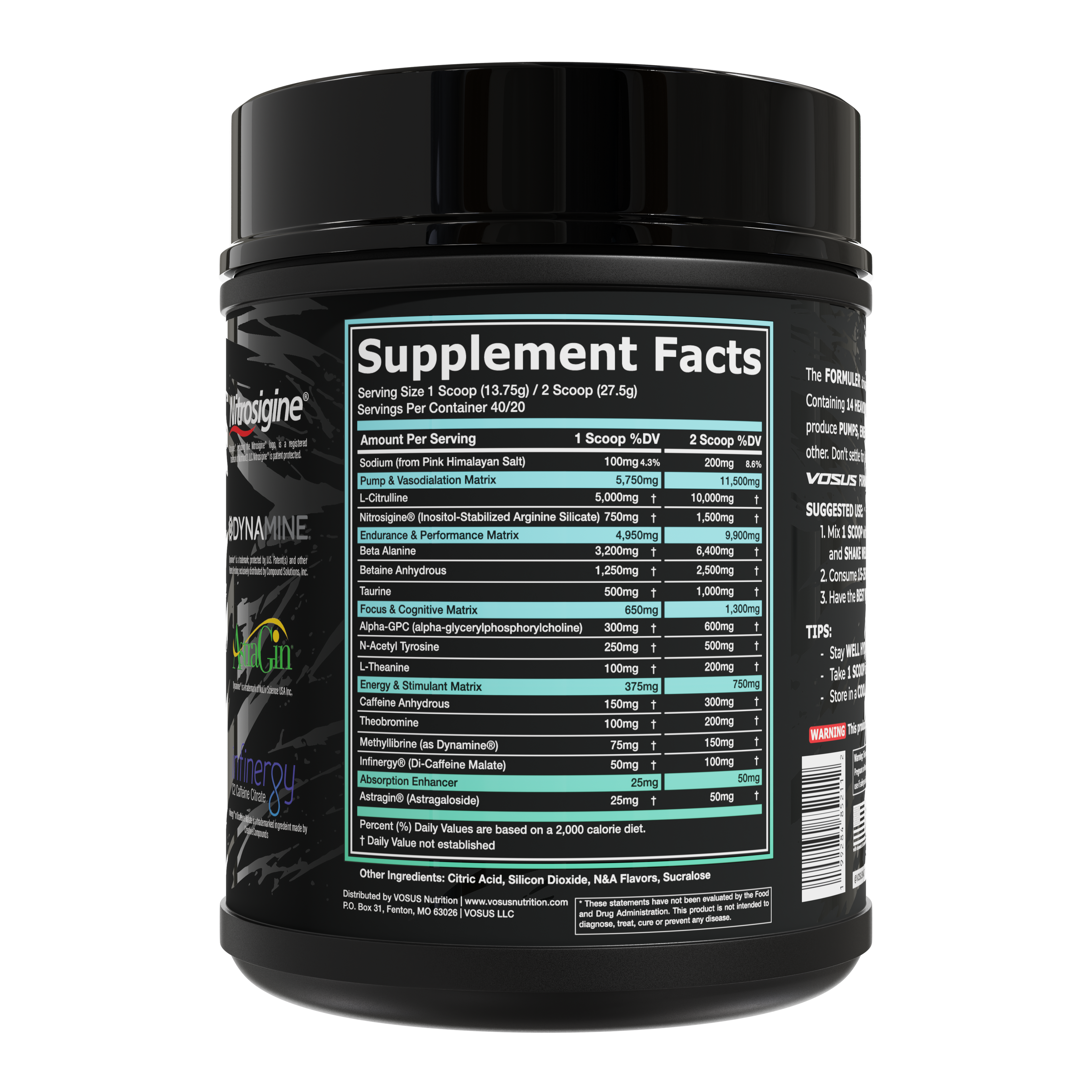 The FORMULER Pre-workout | Baja Boss